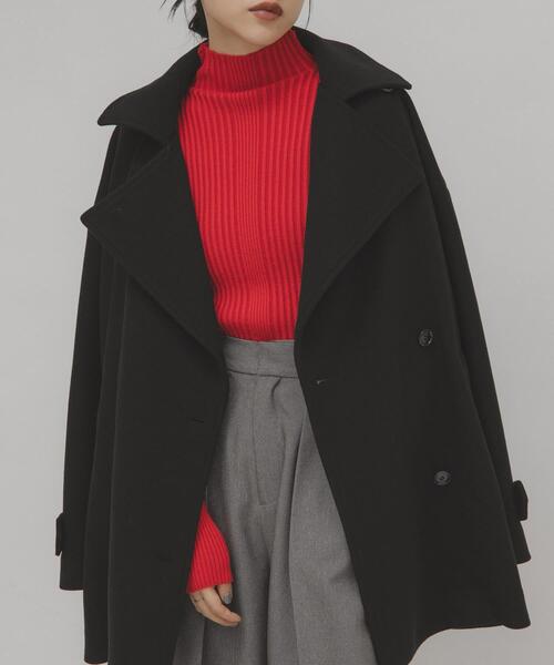 KBF（ケービーエフ） ニット セーター illi ランダムRIBハイネック