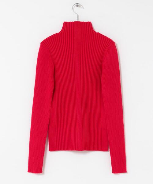 KBF（ケービーエフ） ニット セーター illi ランダムRIBハイネック