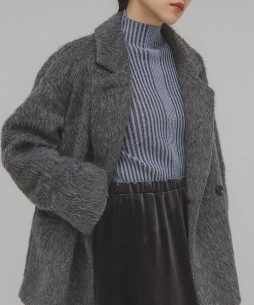 KBF（ケービーエフ） ニット セーター illi ランダムRIBハイネック