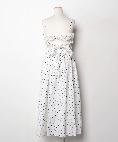 SNIDEL（スナイデル） キャミソールワンピース 1 ホワイト レディース