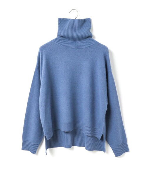 未使用新品　ヒューエルミュージアム　STUMBLY ハイネックニット MidiUmi（ミディウミ） ニット セーター ラクーンニットハイネックプル