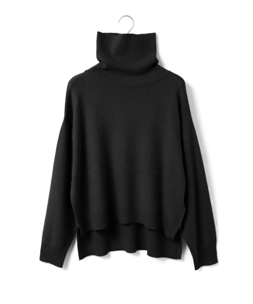 MidiUmi（ミディウミ） ニット セーター ラクーンニットハイネックプル