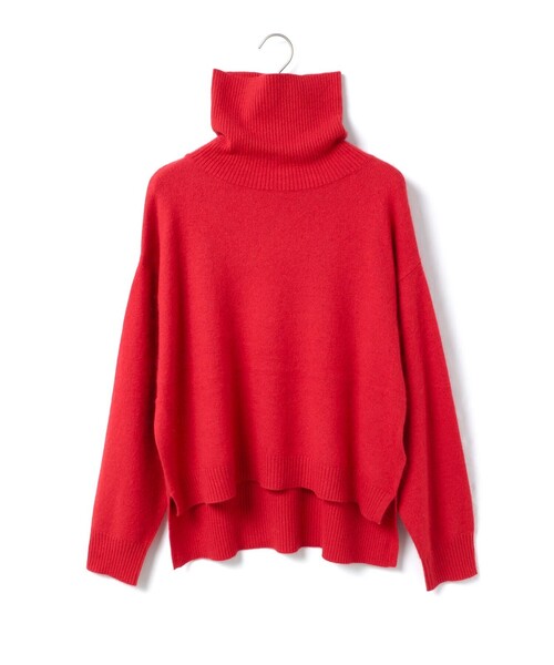 MidiUmi（ミディウミ） ニット セーター ラクーンニットハイネックプル