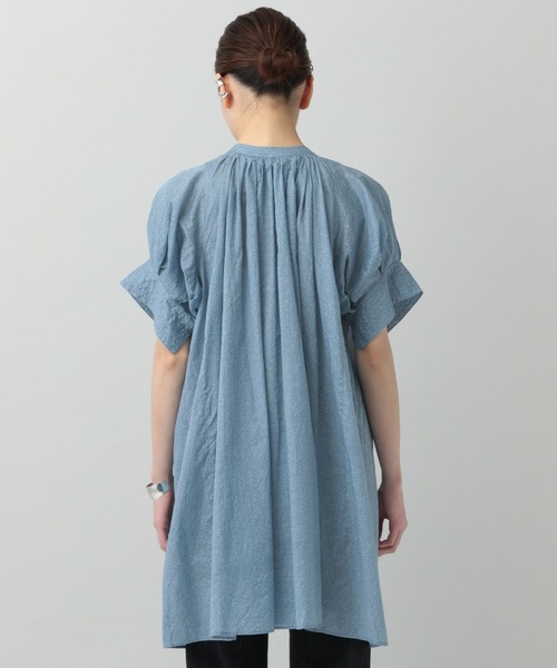 「Curensology」 半袖ワンピース FREE サックスブルー レディース_画像9