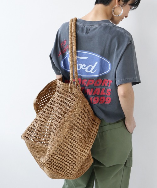 「JOURNAL STANDARD relume」 かごバッグ FREE ベージュ レディース_画像3