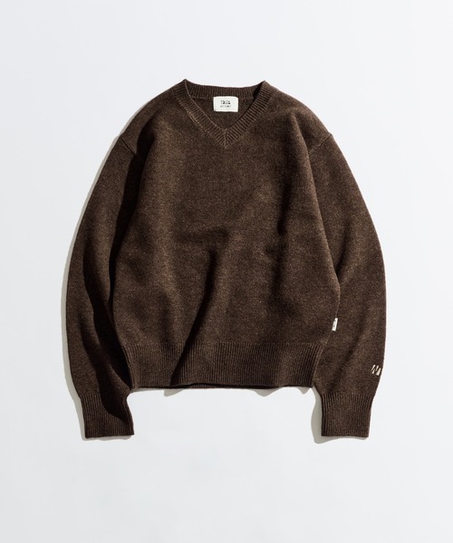 WETTEMPT セーター ニット V-NECK WOOL LIKE KNIT / Vネックウール