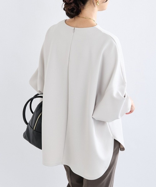 「RIVE DROITE」 7分袖カットソー FREE ベージュ レディース_画像3