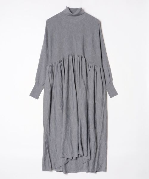 Curensology（カレンソロジー） 長袖ワンピース FREE トップグレー