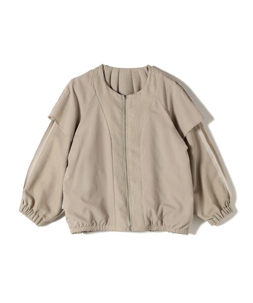 「SHIPS Colors」 ブルゾン ONE SIZE ベージュ レディース_画像5