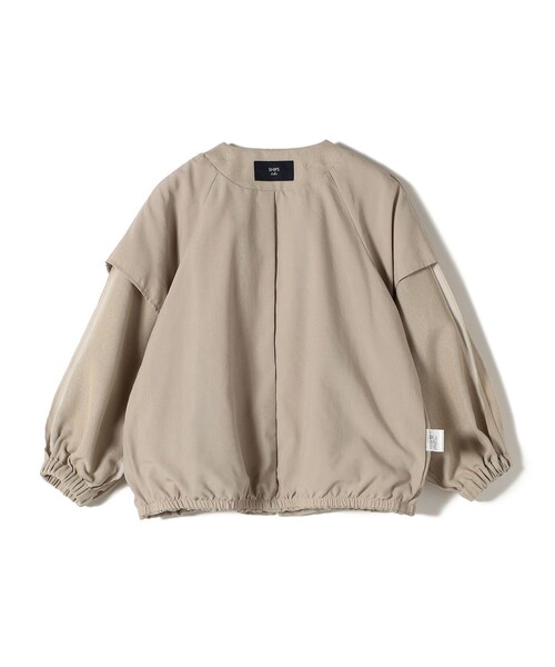 「SHIPS Colors」 ブルゾン ONE SIZE ベージュ レディース_画像6