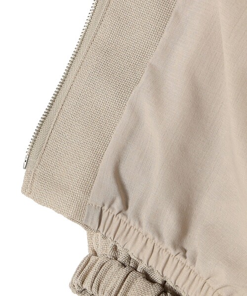 「SHIPS Colors」 ブルゾン ONE SIZE ベージュ レディース_画像9