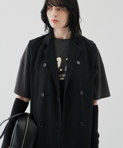 「Auntie Rosa Holiday」 ベスト FREE ブラック レディース_画像4