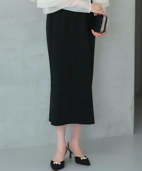 「RUIRUE BOUTIQUE」 半袖ワンピース LL チャコール レディースの画像