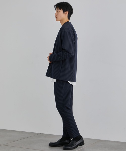 「UNITED TOKYO」 ジャケット 2 ダークネイビー メンズ_画像3