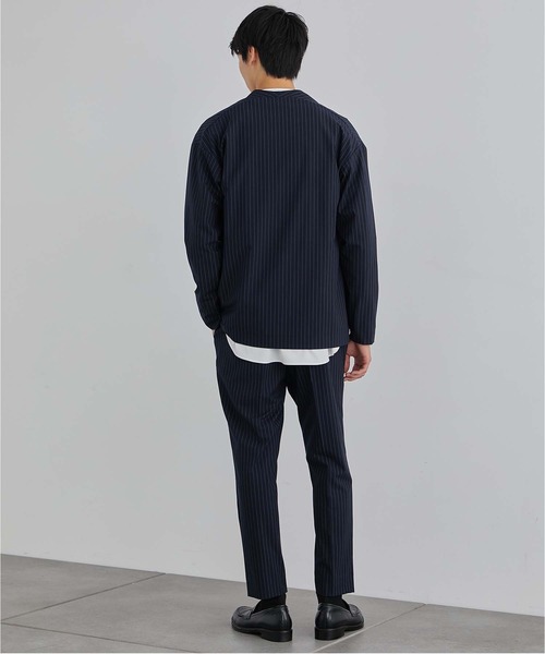 「UNITED TOKYO」 ジャケット 2 ダークネイビー メンズ_画像4