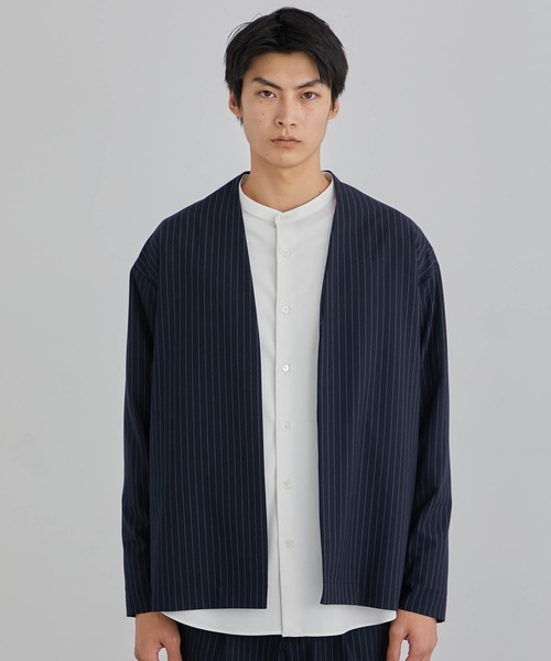 「UNITED TOKYO」 ジャケット 2 ダークネイビー メンズ_画像5