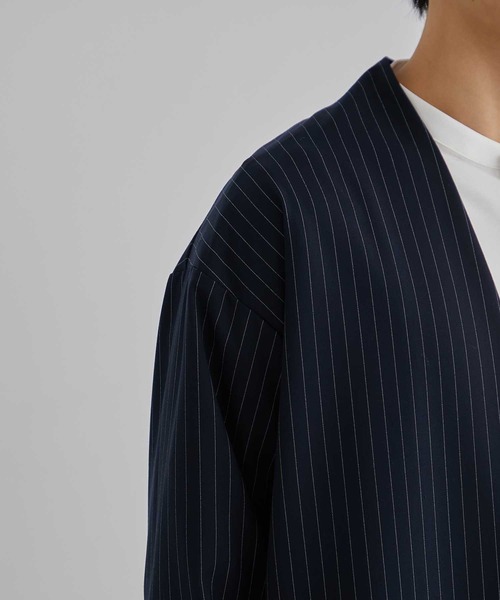 「UNITED TOKYO」 ジャケット 2 ダークネイビー メンズ_画像8