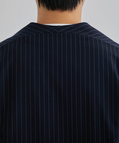 「UNITED TOKYO」 ジャケット 2 ダークネイビー メンズ_画像9