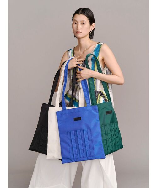 トートバッグ NYLON ORIGAMI POCKET TOTE / ナイロンオリガミポケットトート レディース メンズの画像