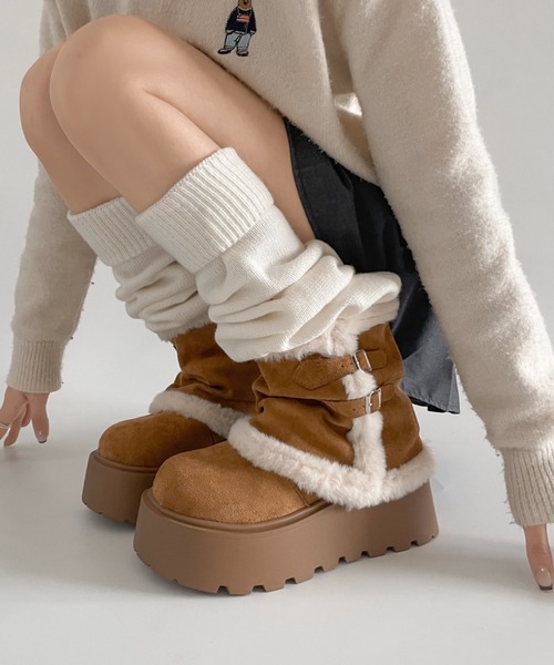 Shoes in Closet（シュークロ） ブーツ 「入荷/即納あり」厚底 レッグ