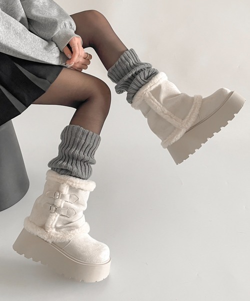 Shoes in Closet（シュークロ） ブーツ 「入荷/即納あり」厚底 レッグ