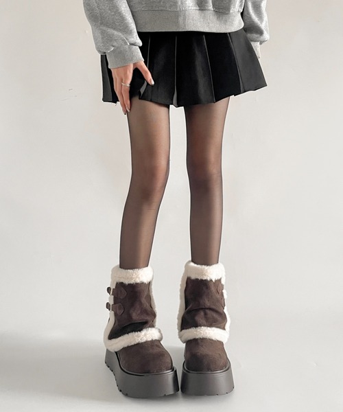 Shoes in Closet（シュークロ） ブーツ 「入荷/即納あり」厚底 レッグ