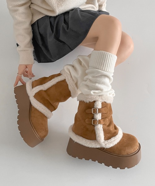 Shoes in Closet（シュークロ） ブーツ 「入荷/即納あり」厚底 レッグ