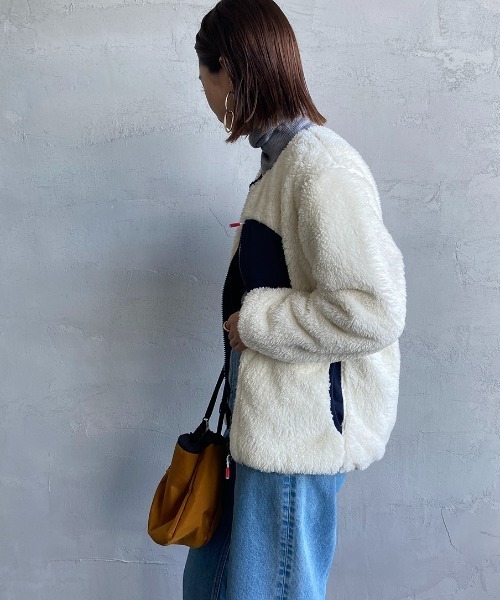 「CHUMS」 ブルゾン MEDIUM アイボリー レディース_画像9