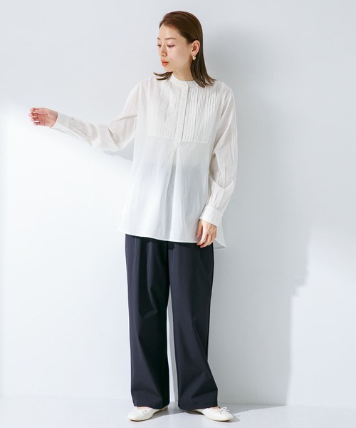 「URBAN RESEARCH Sonny Label」 長袖ブラウス FREE オフホワイト レディース_画像9