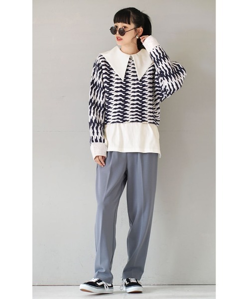 「e-zakkamania stores」 長袖カットソー フリー ブラック レディース_画像5