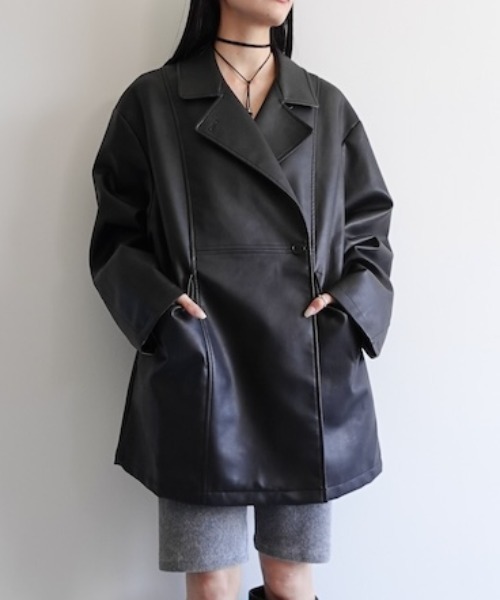 sahara（サハラ） コート アウター 2way Collar Over Jacket/2ウェイ
