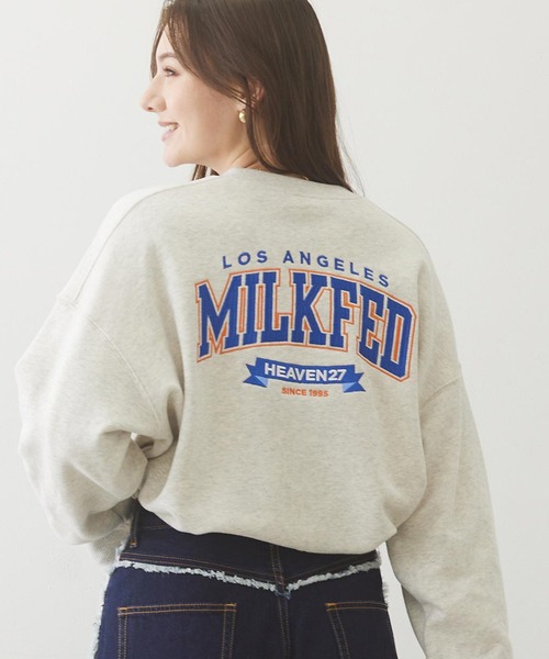 MILKFED.（ミルクフェド） スウェットカットソー M オートミール