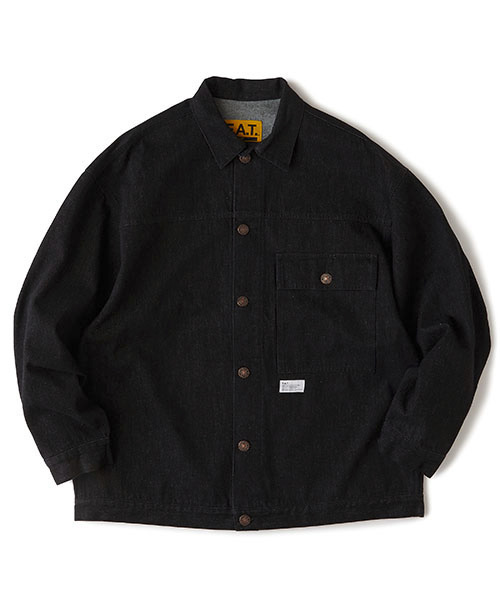 FAT デニムジャケット TITCH(M) ブラック メンズ : ZOZOTOWN Yahoo!店