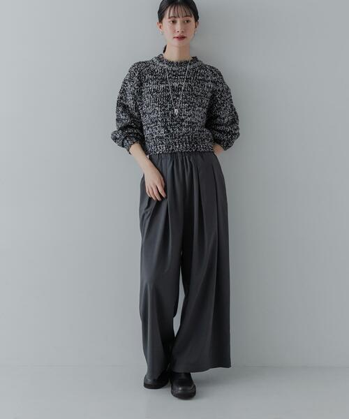 URBAN RESEARCH（アーバンリサーチ） パンツ ストレッチタックギャザー