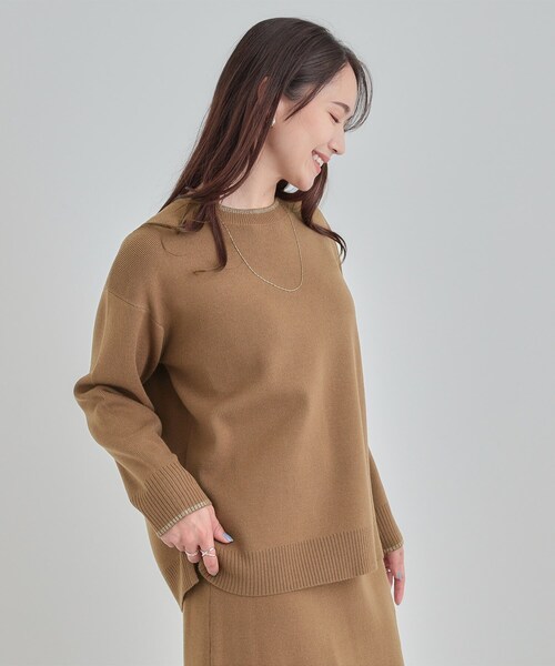 韓国ブランド　CHUCUCHU 薄手セーター　S SHOO・LA・RUE（シューラルー） ニット セーター 「洗濯機可