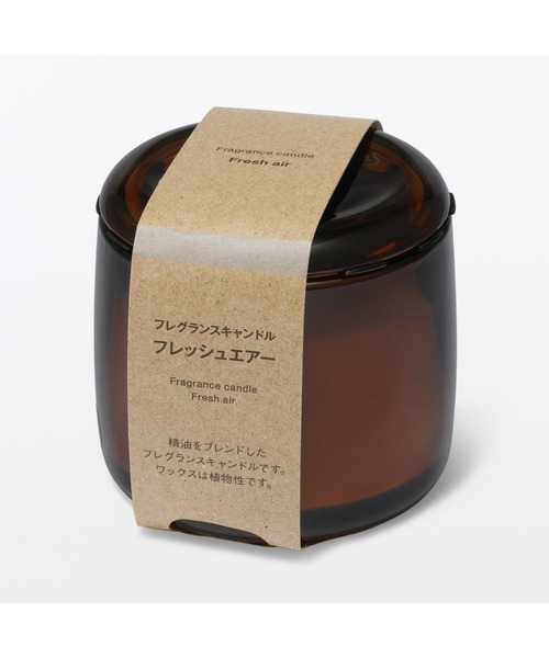無印良品（MUJI） キャンドル フレグランスキャンドル フレッシュ