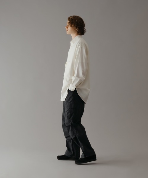 「WETTEMPT」 長袖シャツ MEDIUM カーキ メンズ_画像7