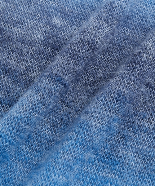 「ADAM ET ROPE'」 長袖ニット L ブルー系その他4 メンズ_画像7