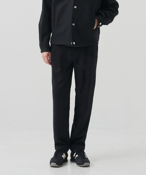 THE SLACKS　サイズ46 THE EASY SLACKS TAPERED(46 BLACK): THE RERACS: MENS｜THE TOKYO