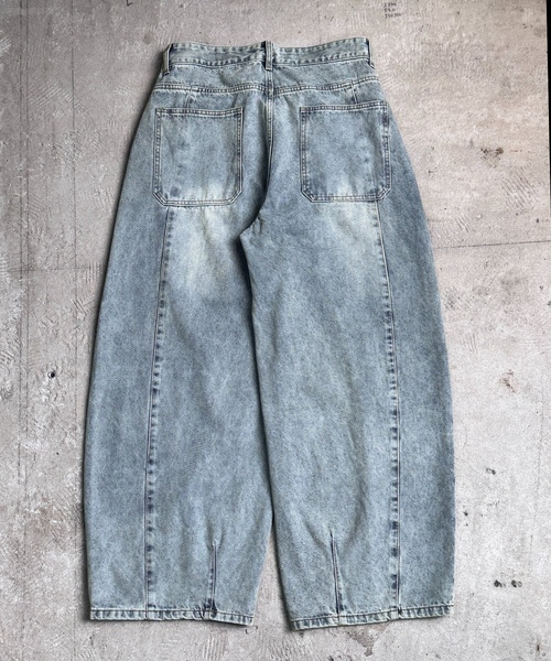 「CALIFORNIA OUTFITTERS」 デニムパンツ S ブラック メンズ_画像4