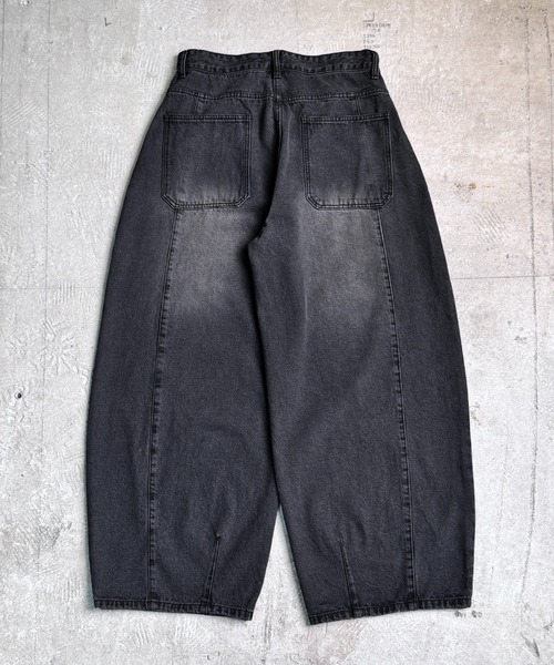 「CALIFORNIA OUTFITTERS」 デニムパンツ S ブラック メンズ_画像6