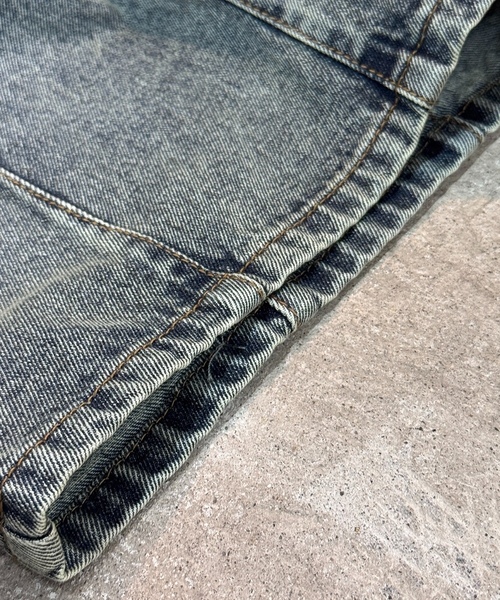 「CALIFORNIA OUTFITTERS」 デニムパンツ S ブラック メンズ_画像9