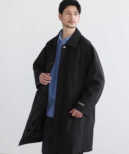 ブラックレーベル　ステンカラーコート　メンズM BLACK LABEL CRESTBRIDGE（ブラックレーベル・クレストブリッジ）の