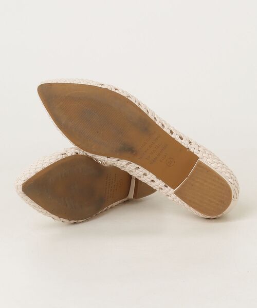 「ORiental TRaffic」 フラットパンプス 35 ベージュ レディース_画像3