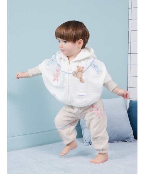 gelato pique（ジェラートピケ） ベビー 「BABY」エアリーモコ