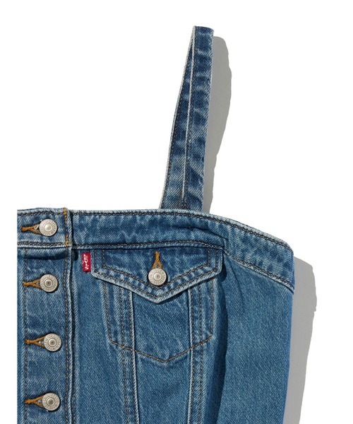 Levi's（リーバイス） チューブトップ ベアトップ デニムチューブ