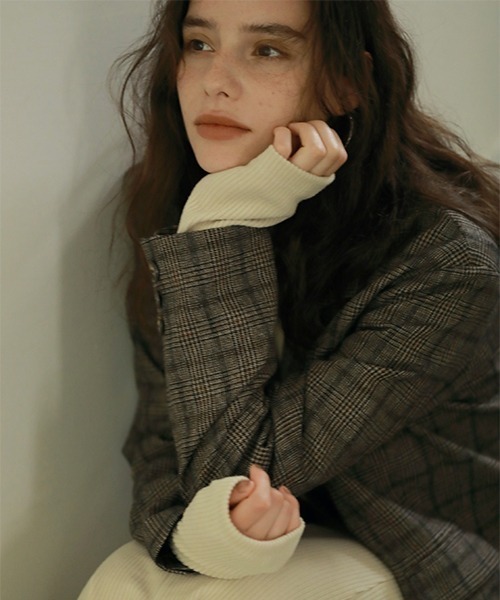 「CREDONA」 長袖ワンピース FREE ホワイト系その他 レディース_画像8