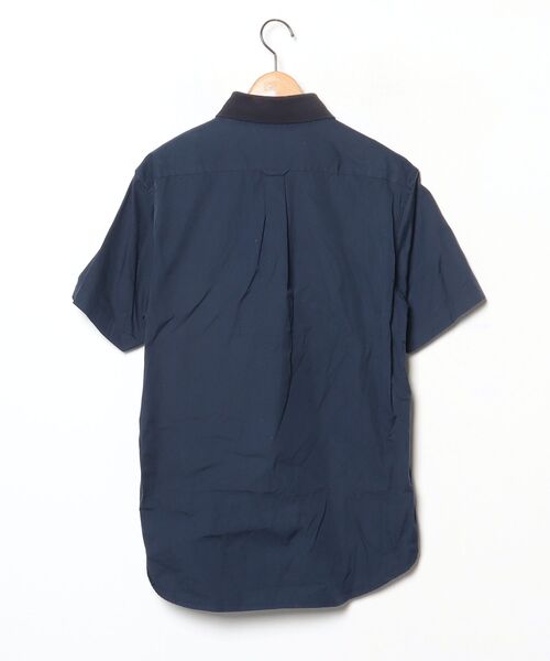「FRED PERRY」 半袖シャツ L ネイビー メンズ_画像2
