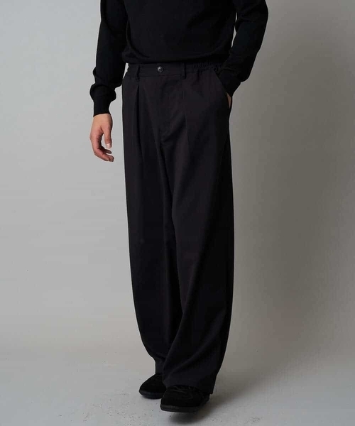 a.v.v（アー・ヴェ・ヴェ） パンツ 「イージーケア/洗濯機で洗える」裏