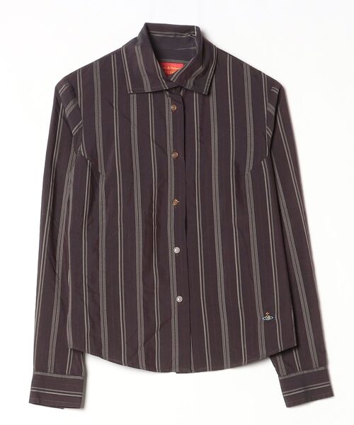Vivienne Westwood red label 「Vivienne label」 ストライプ柄長袖